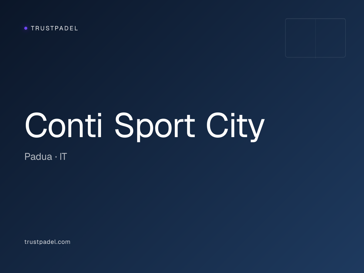 Conti Sport City padel club