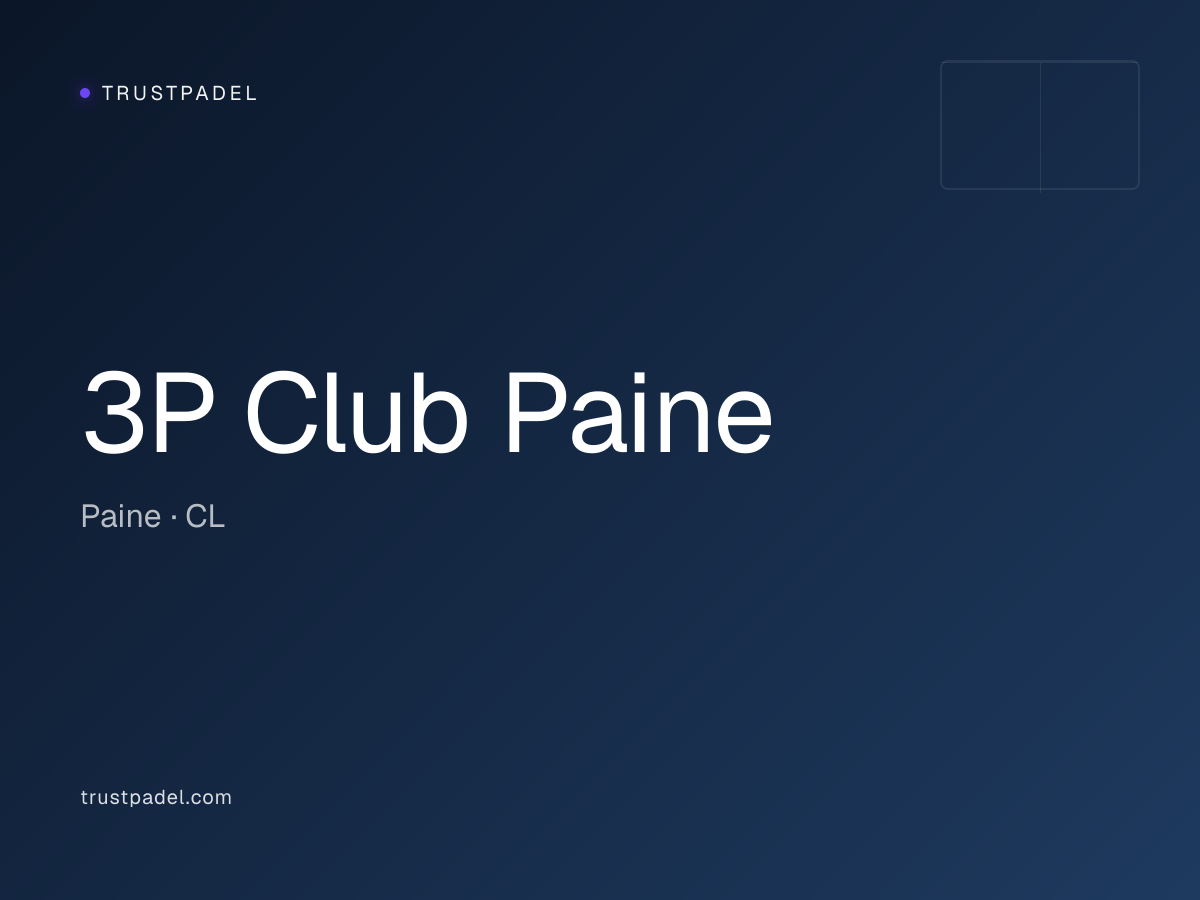 3P Club Paine padel club