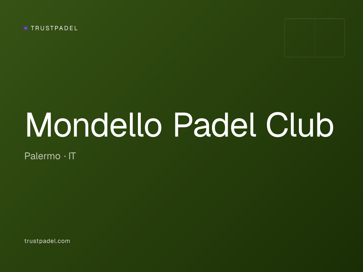 Mondello Padel Club padel club