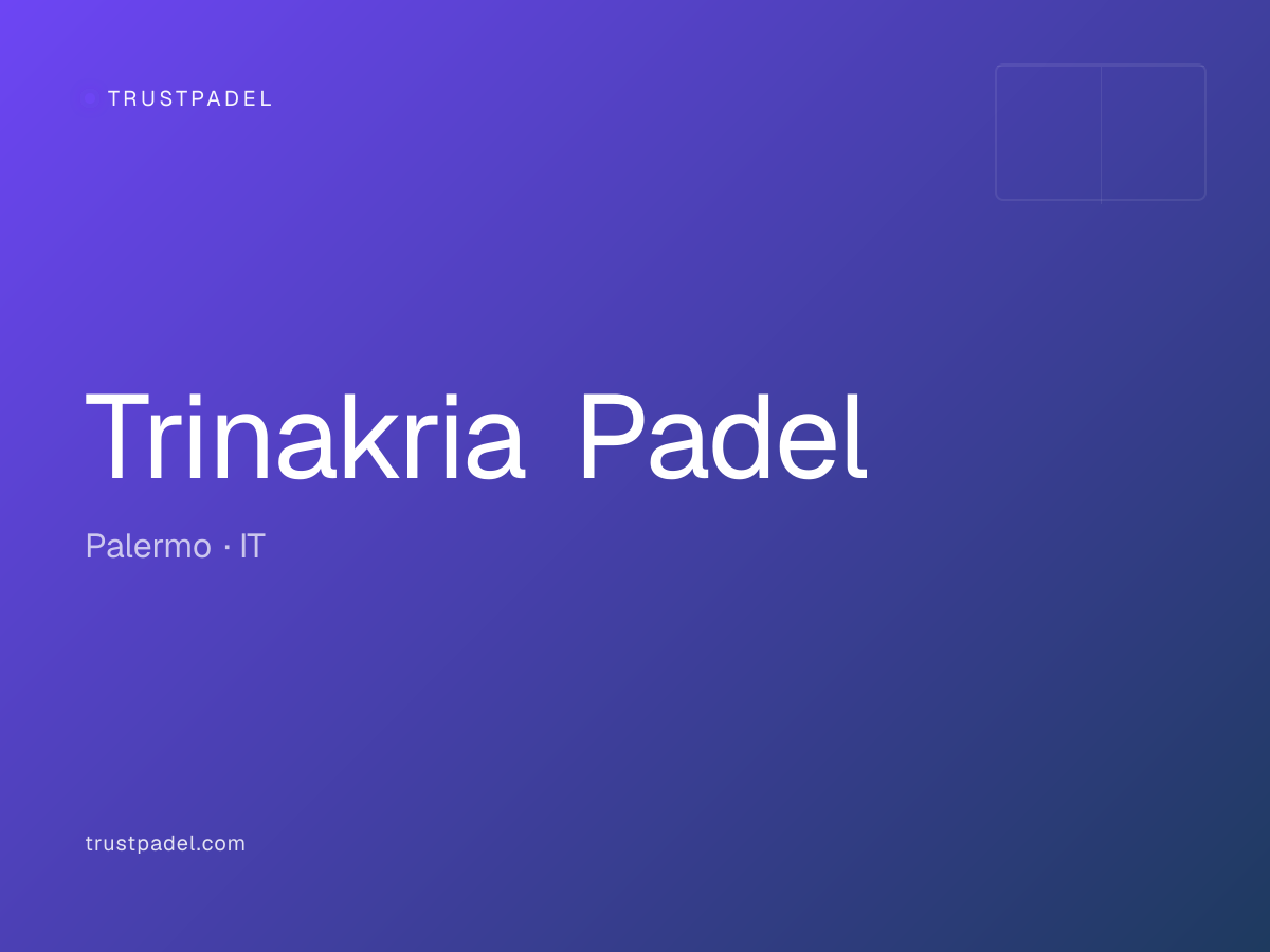 Trinakria Padel padel club