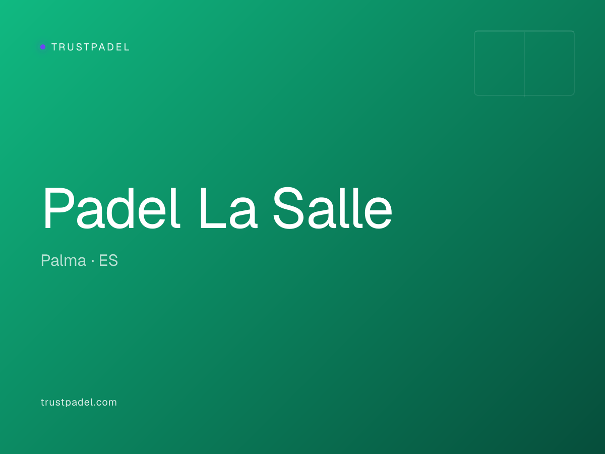 Padel La Salle padel club