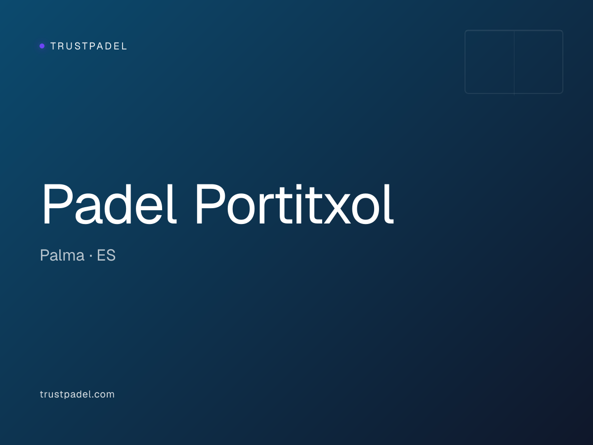 Padel Portitxol padel club