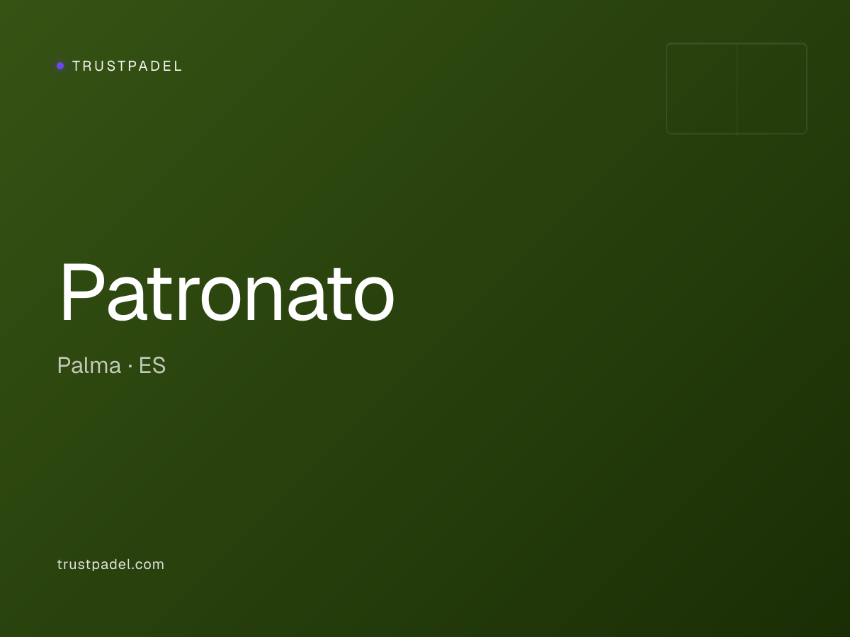 Patronato padel club