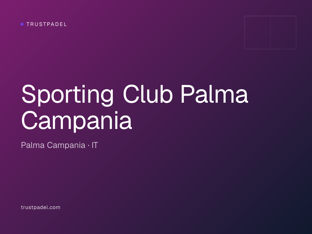 Sporting Club Palma Campania padel club