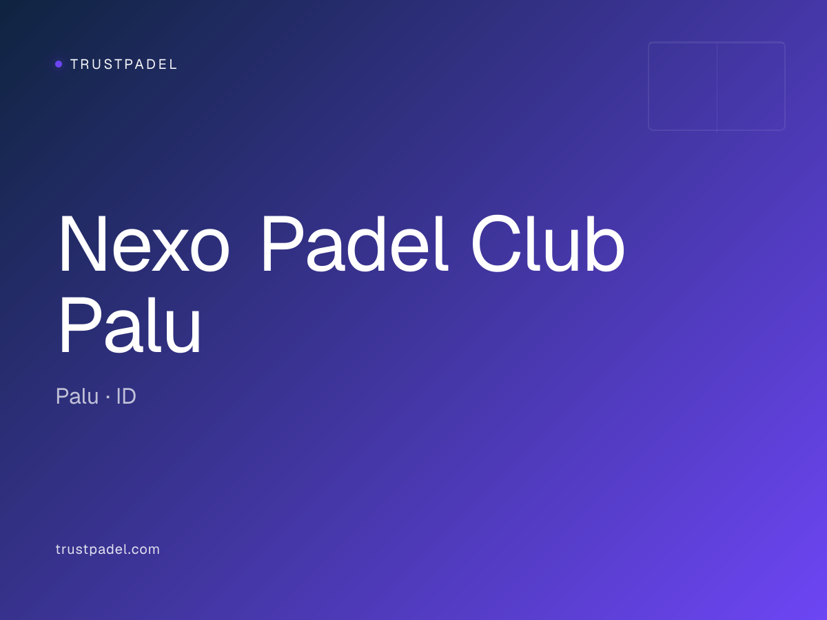 Nexo Padel Club Palu padel club