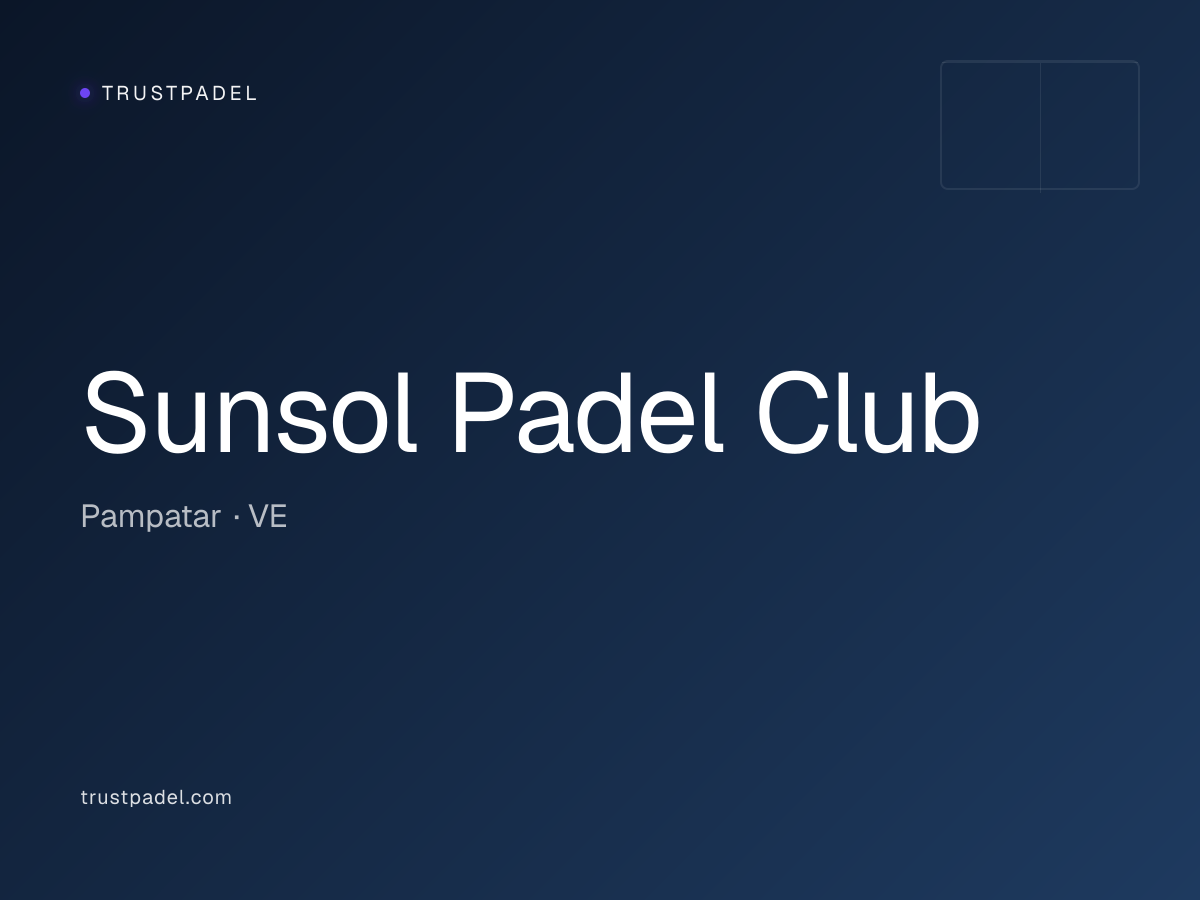 Sunsol Padel Club padel club