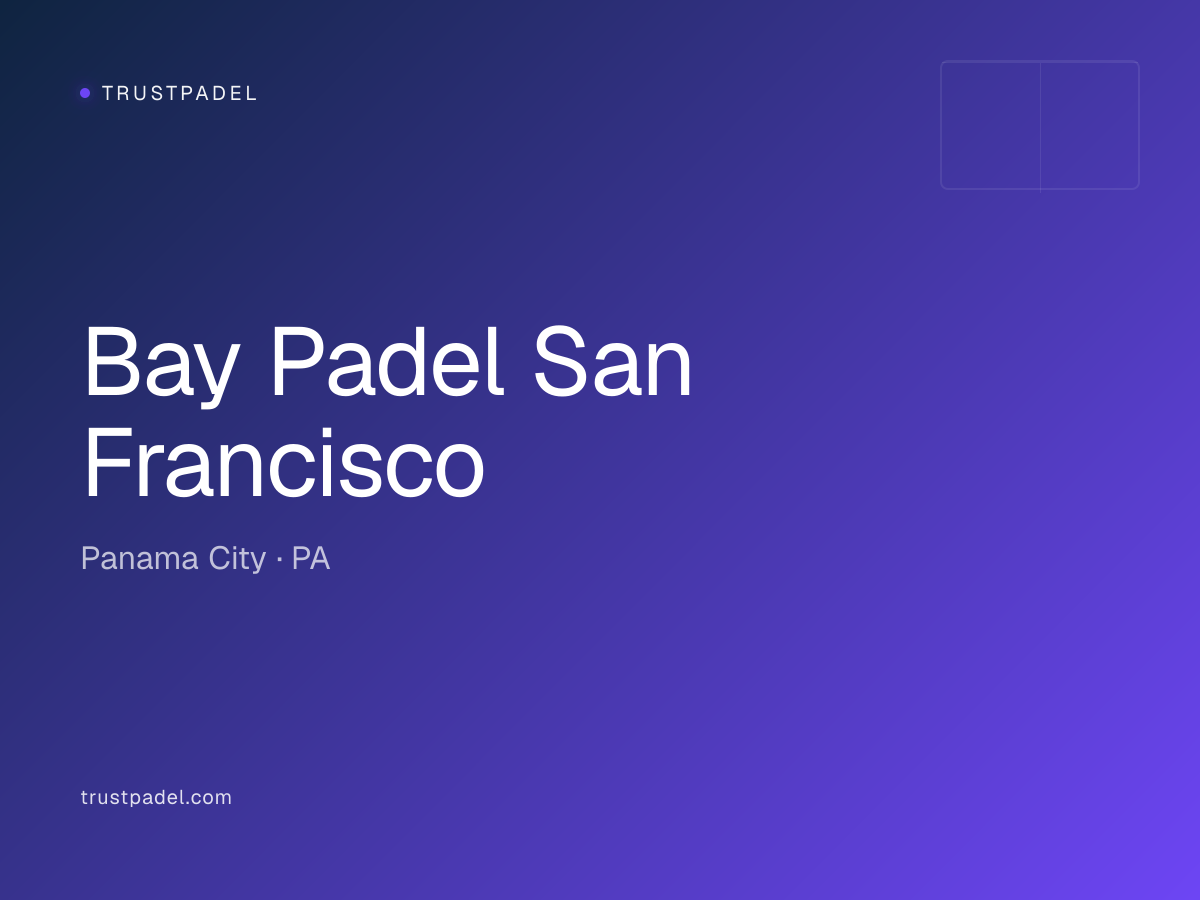 Bay Padel San Francisco padel club