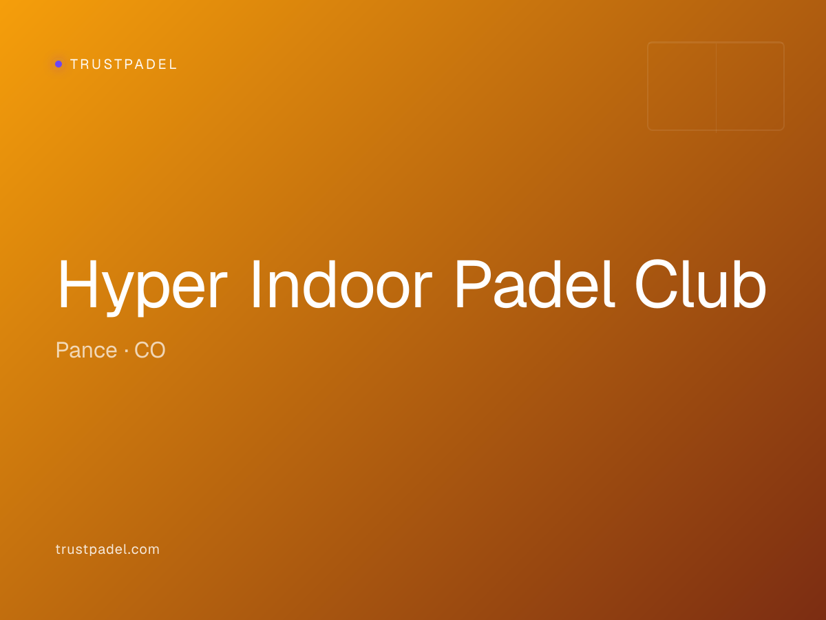 Hyper Indoor Padel Club padel club