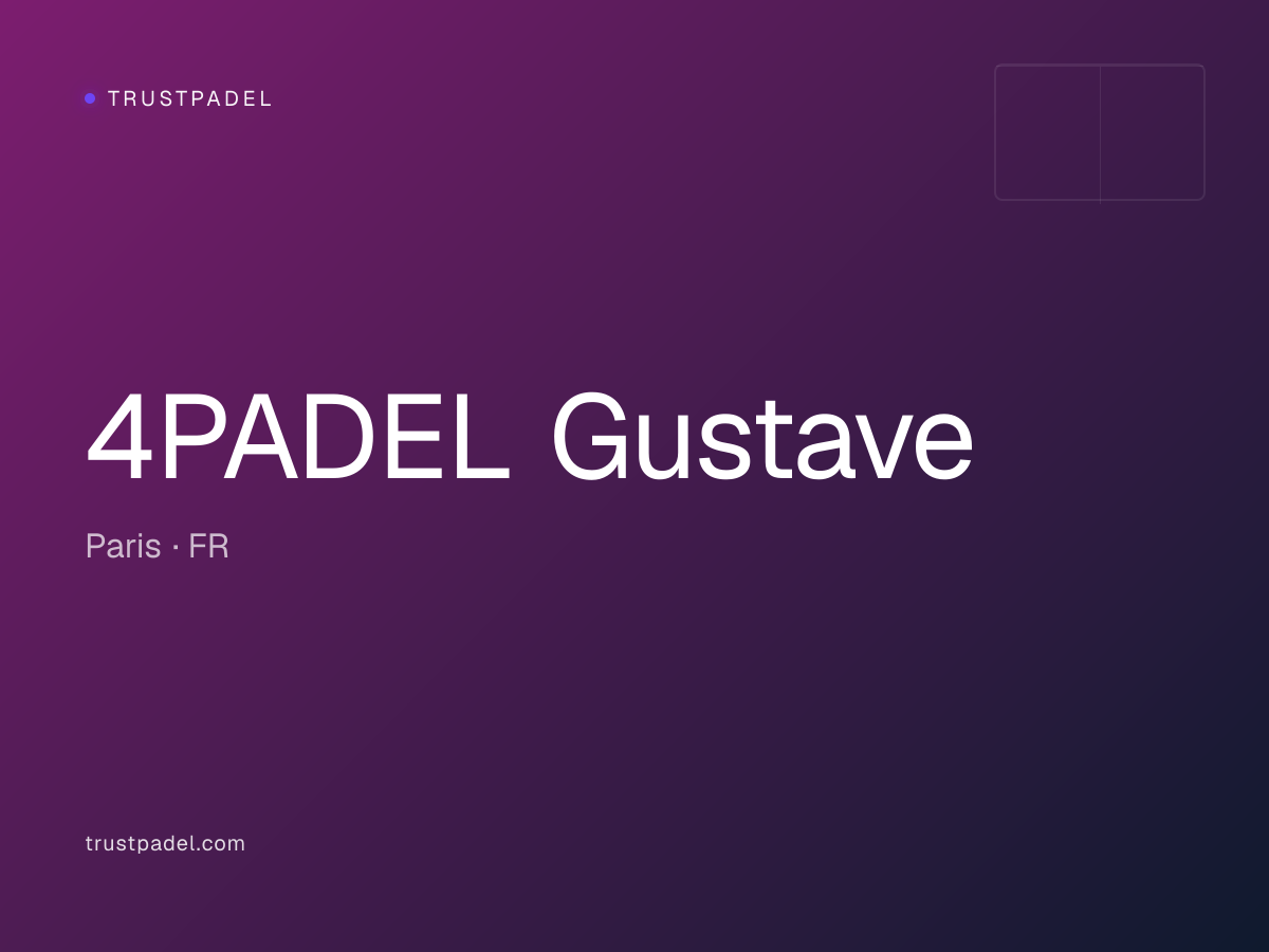 4PADEL Gustave padel club