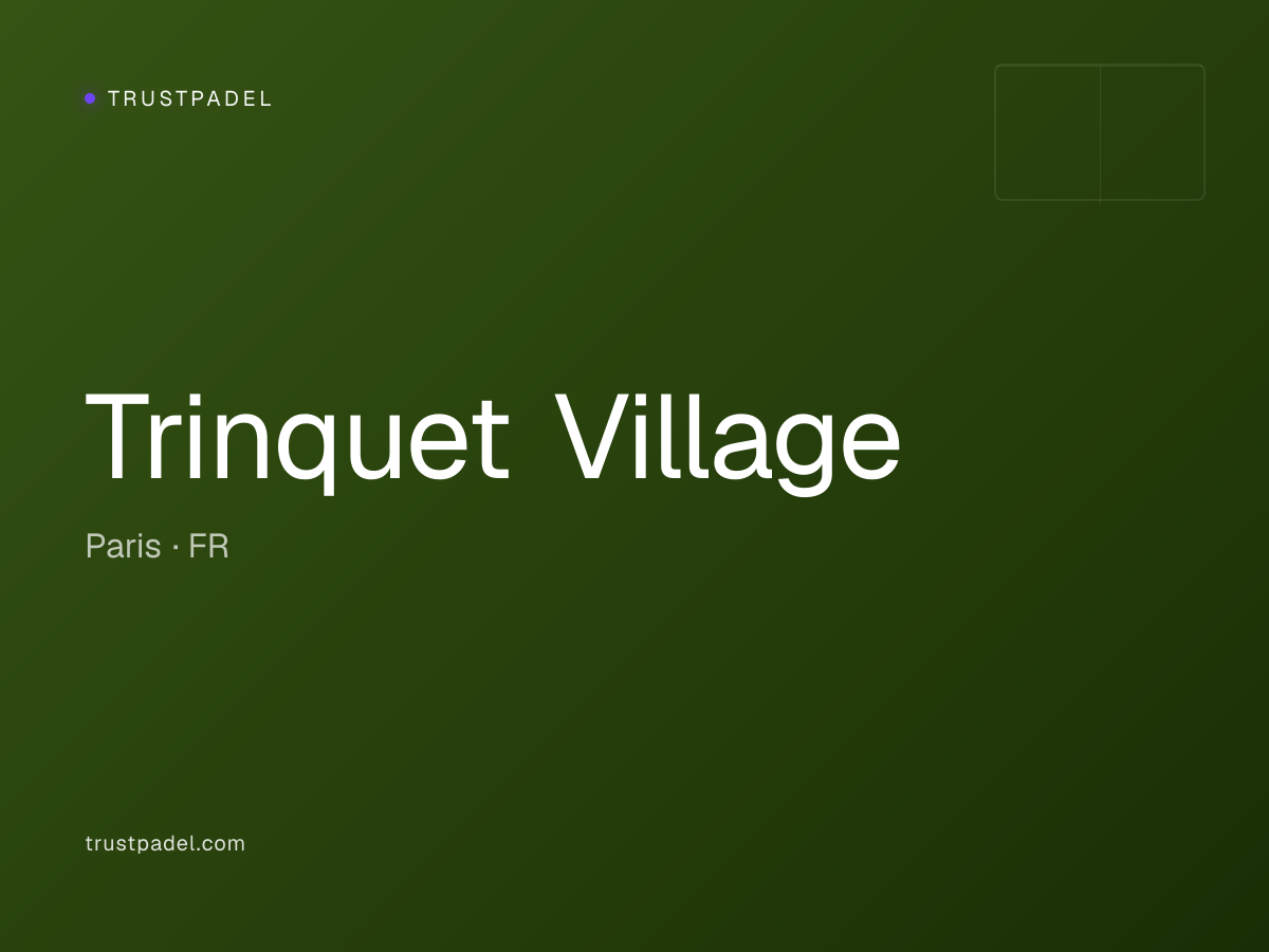 Trinquet Village padel club