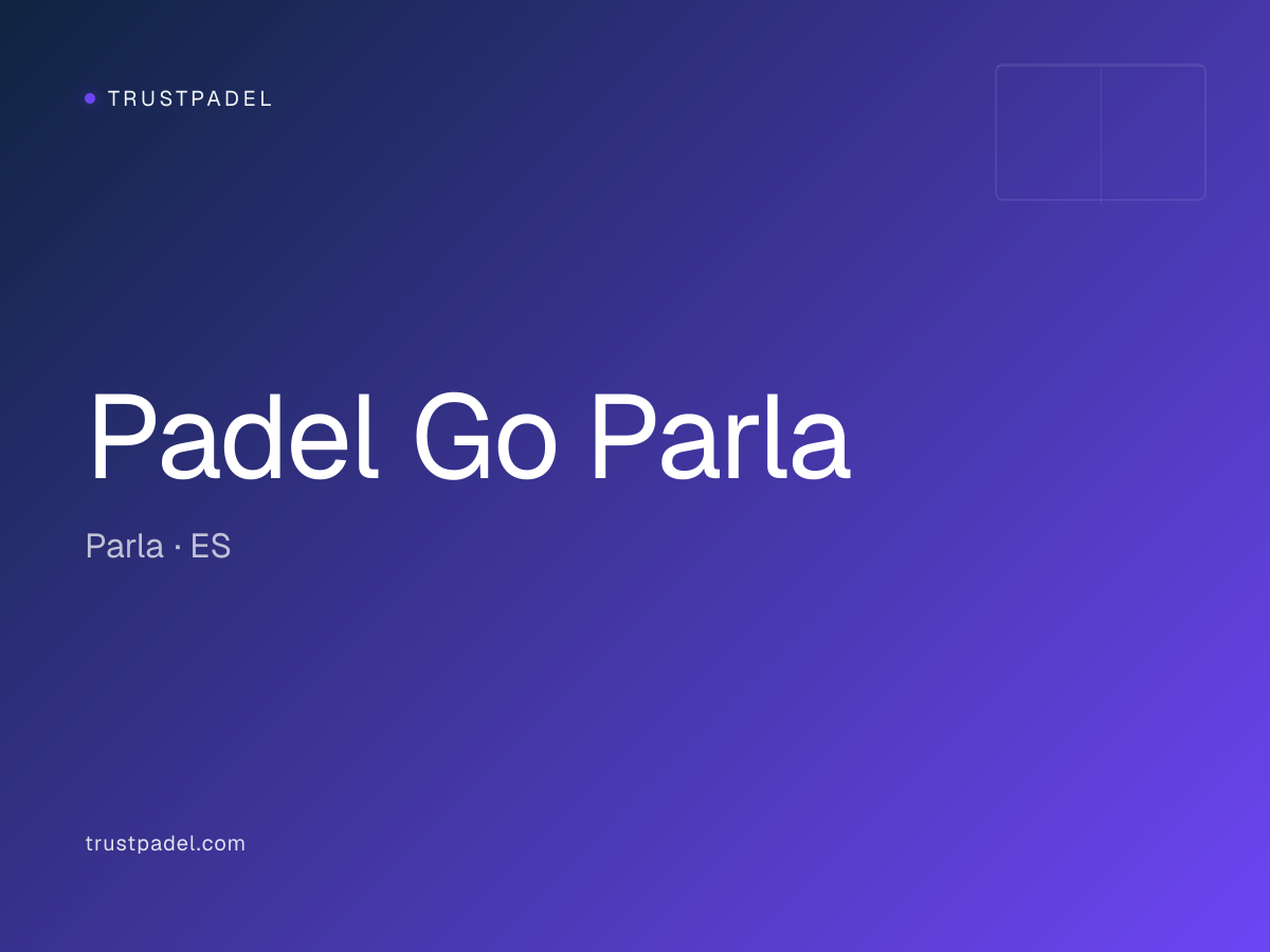 Padel Go Parla padel club