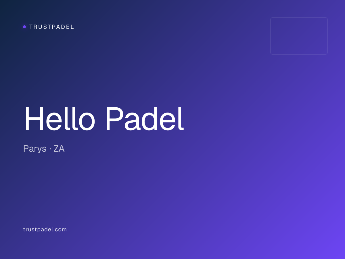 Hello Padel padel club