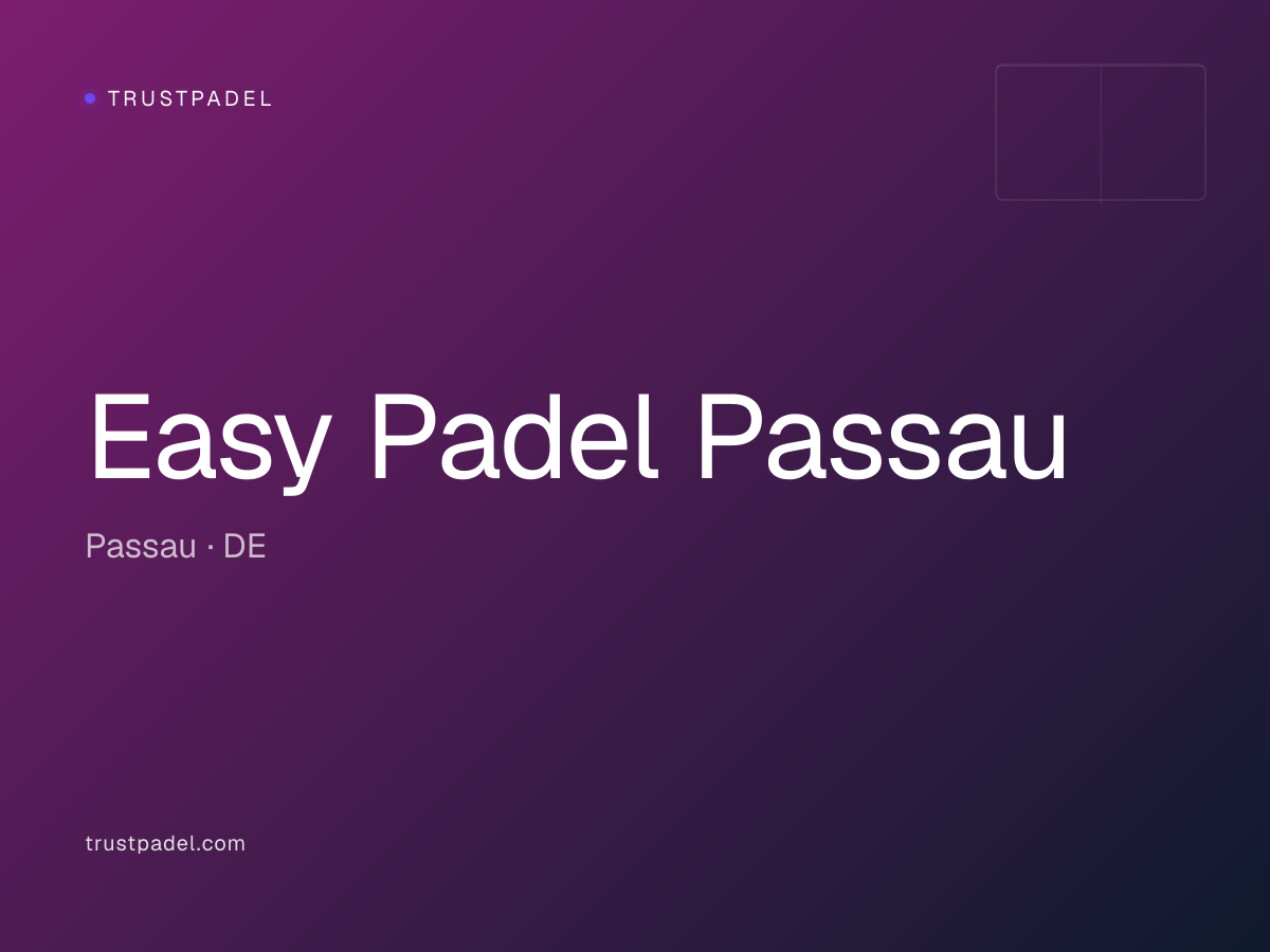 Easy Padel Passau padel club