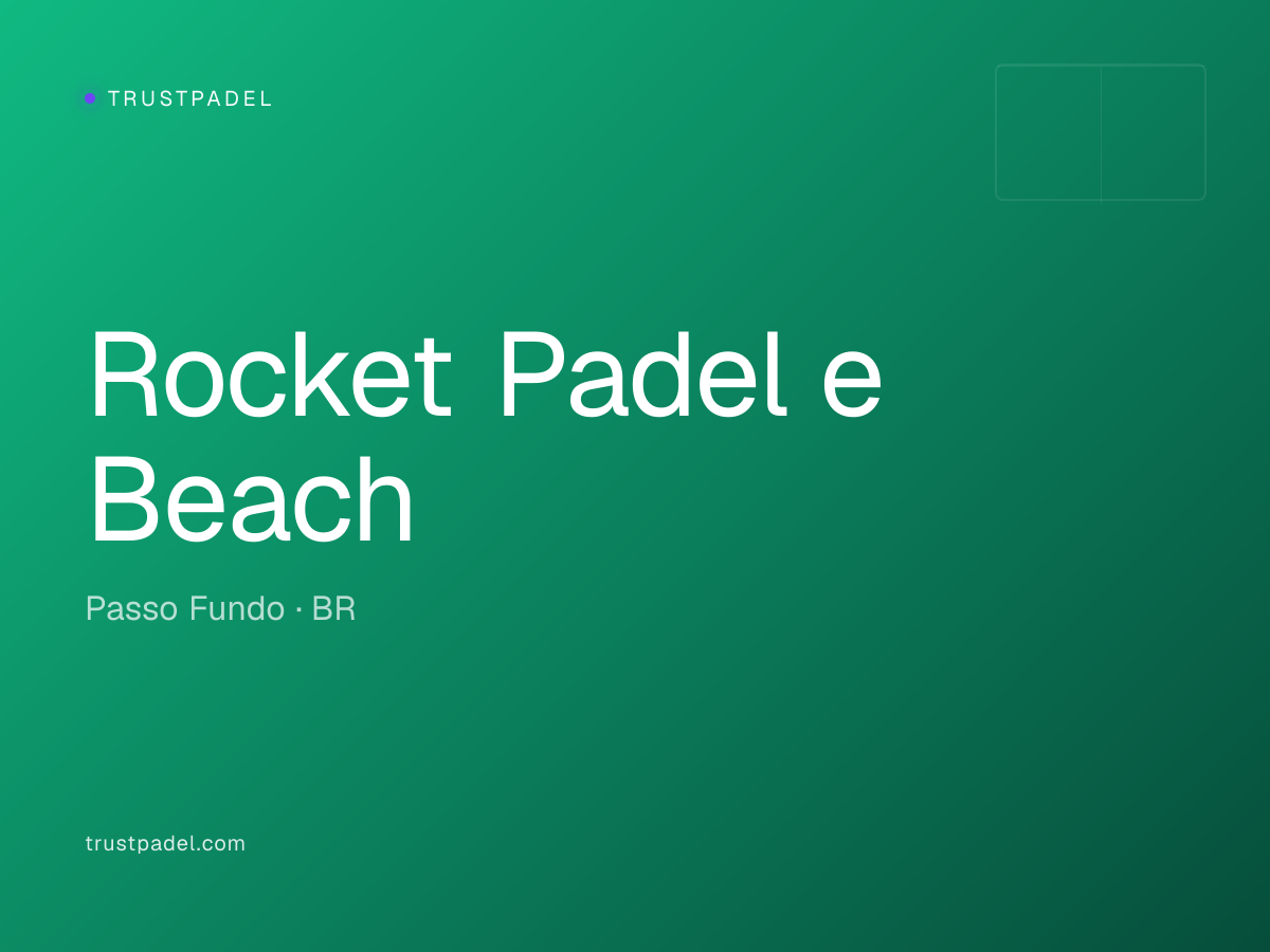 Rocket Padel e Beach padel club