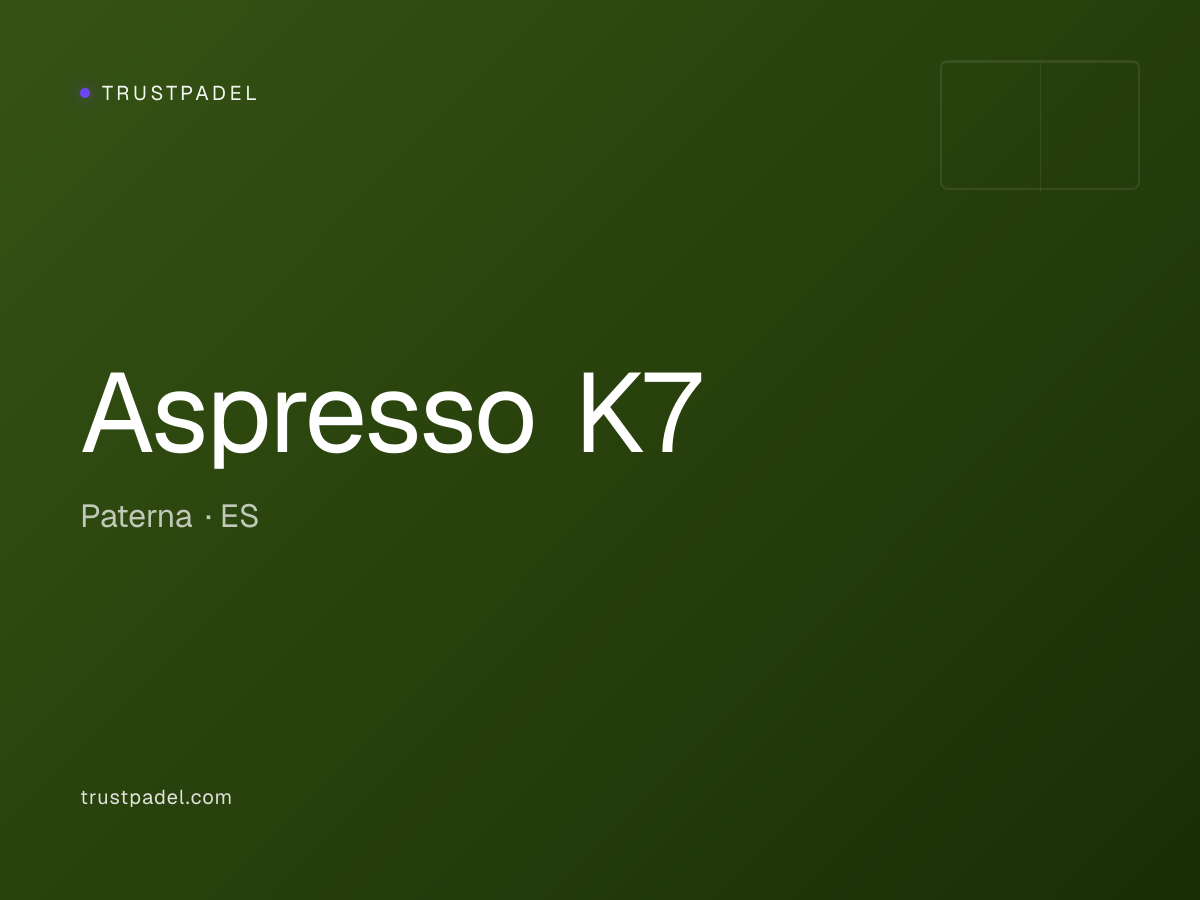 Aspresso K7 padel club