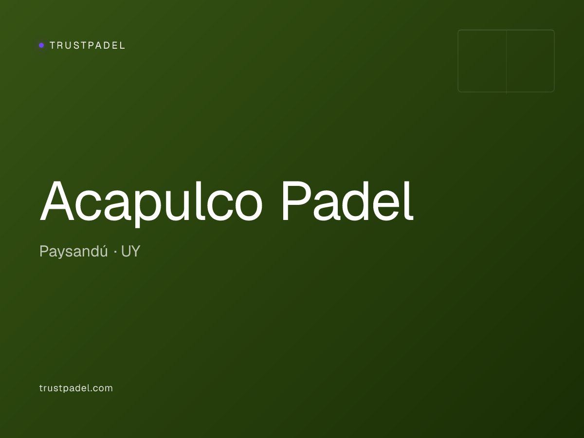 Acapulco Padel padel club