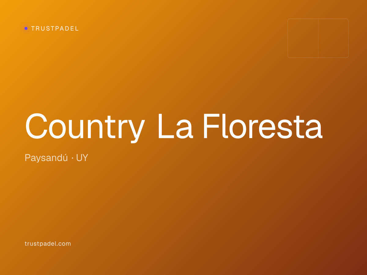 Country La Floresta padel club
