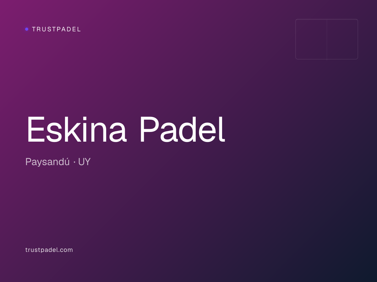 Eskina Padel padel club