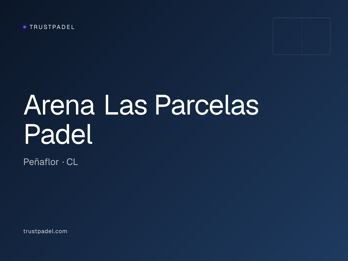 Arena Las Parcelas Padel padel club