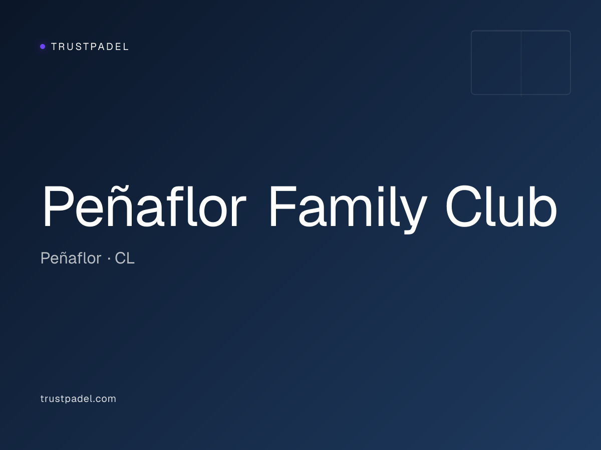 Peñaflor Family Club padel club