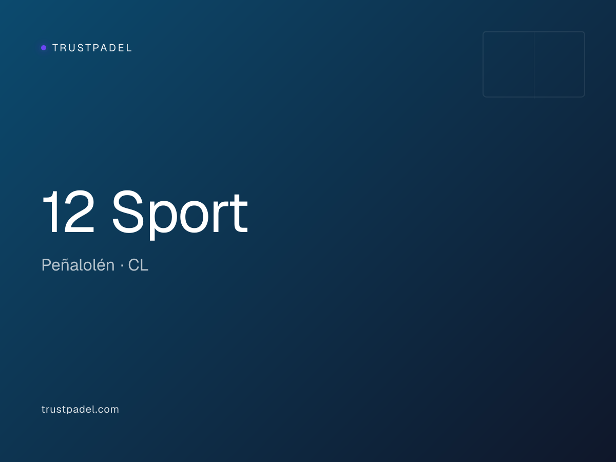 12 Sport padel club