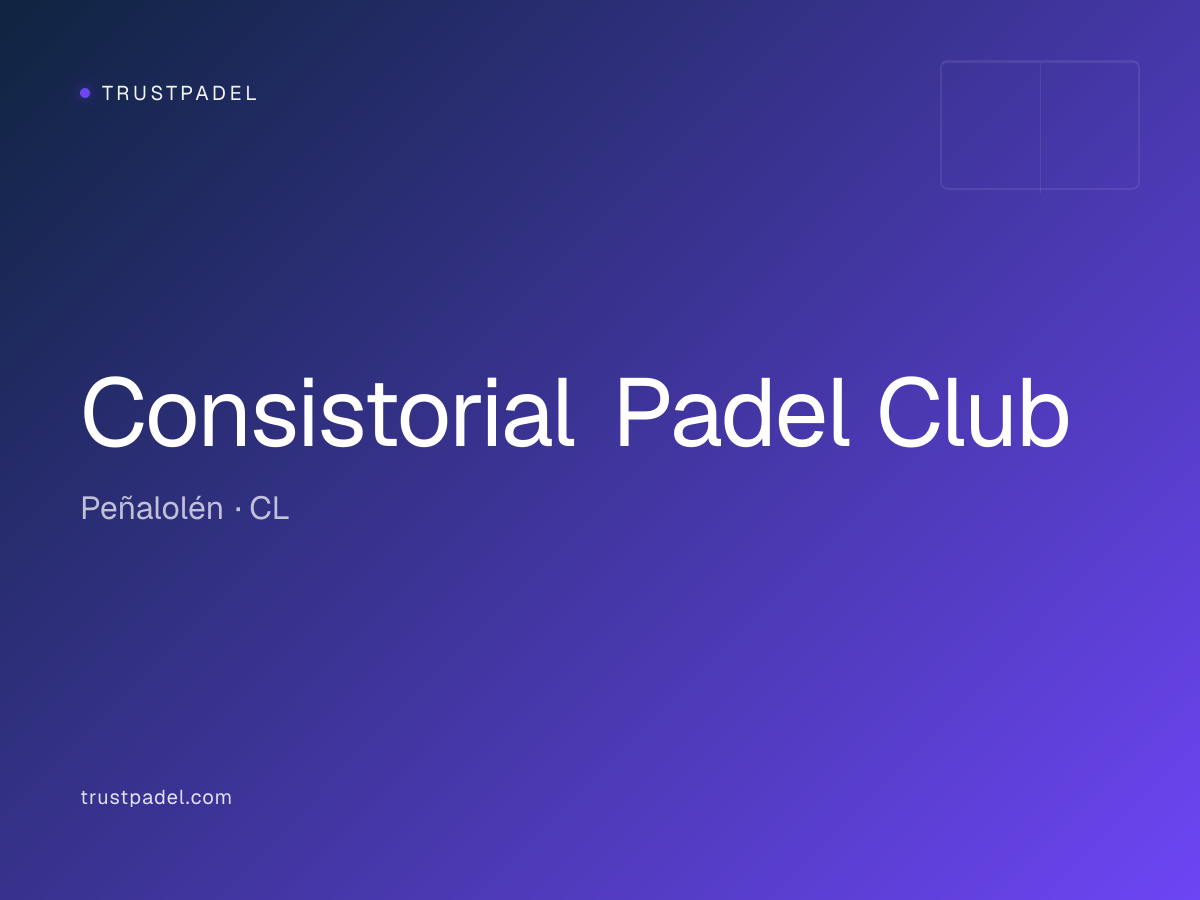 Consistorial Padel Club padel club