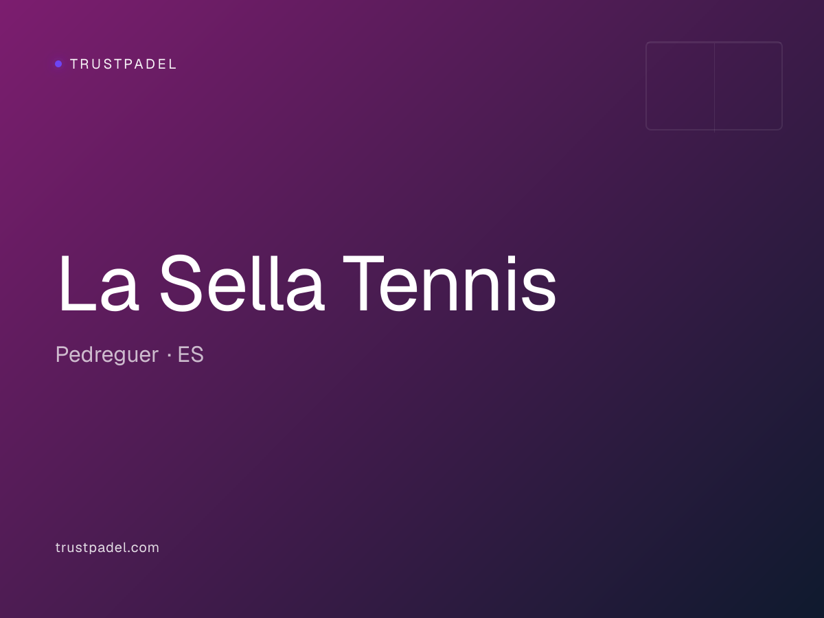 La Sella Tennis padel club