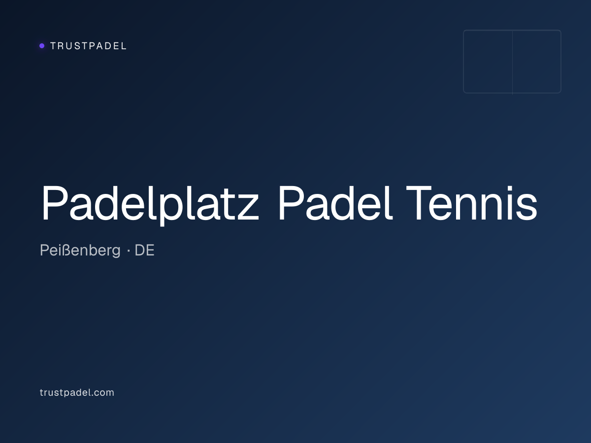Padelplatz Padel Tennis padel club