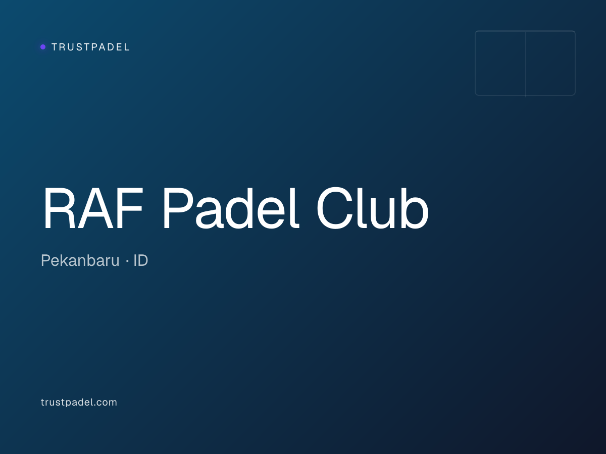 RAF Padel Club padel club