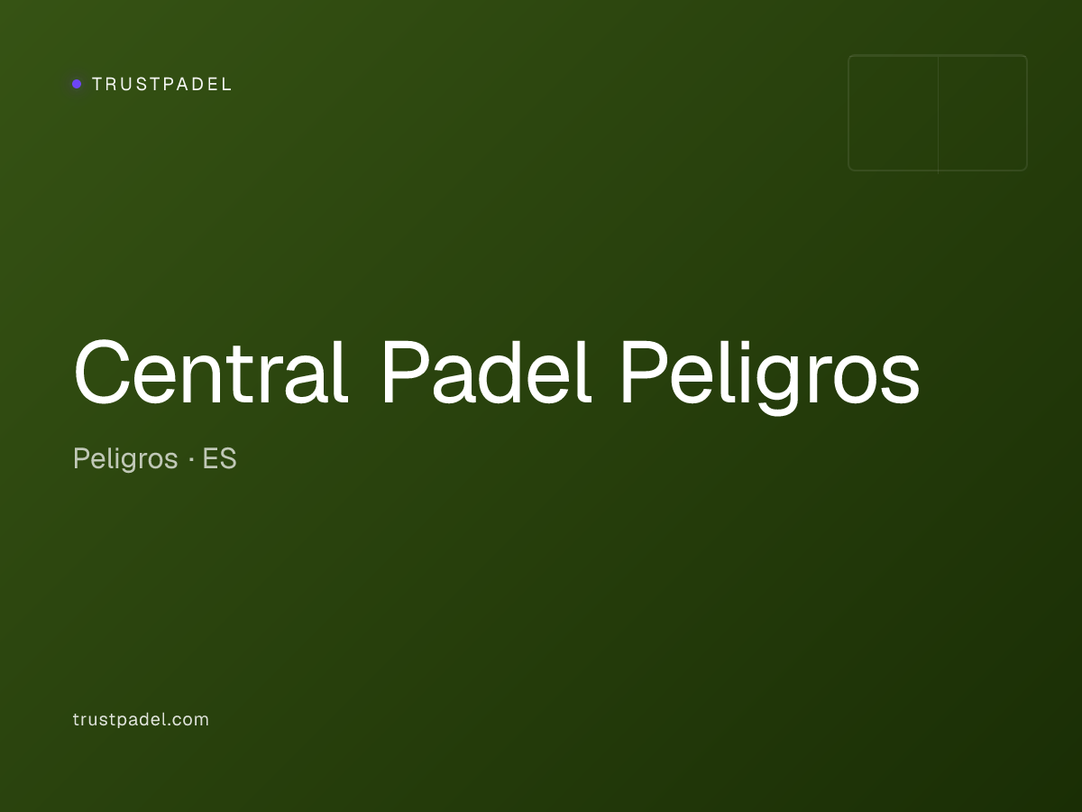 Central Padel Peligros padel club