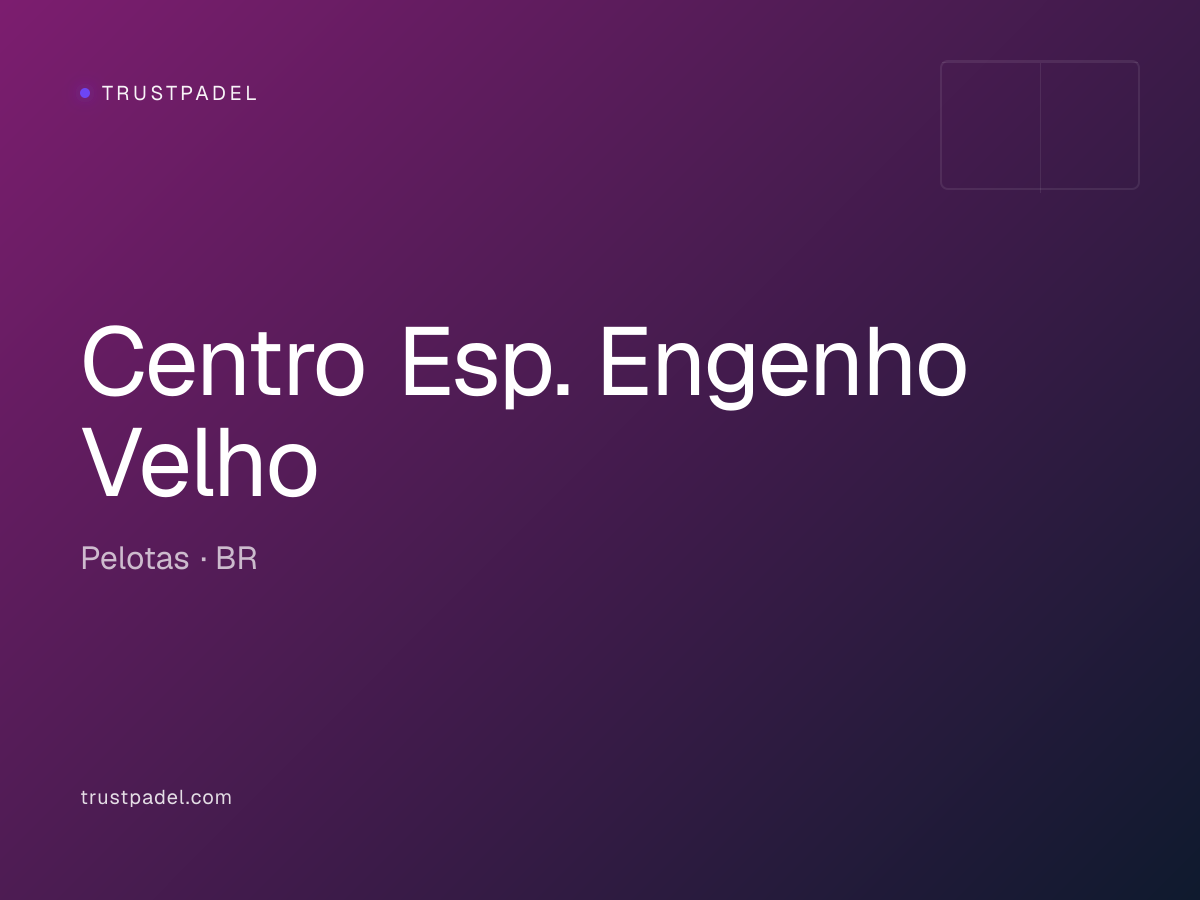 Centro Esp. Engenho Velho padel club