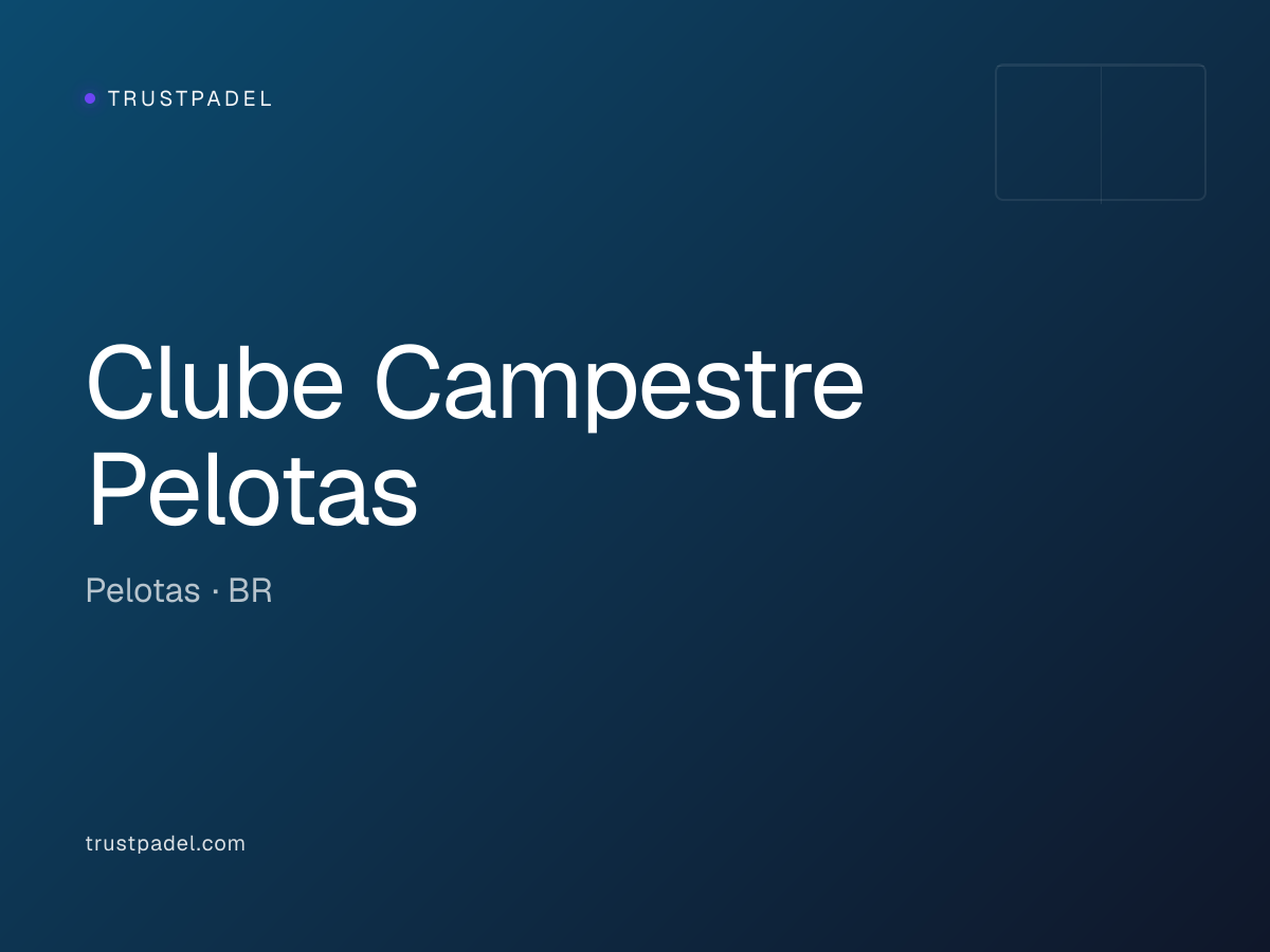 Clube Campestre Pelotas padel club