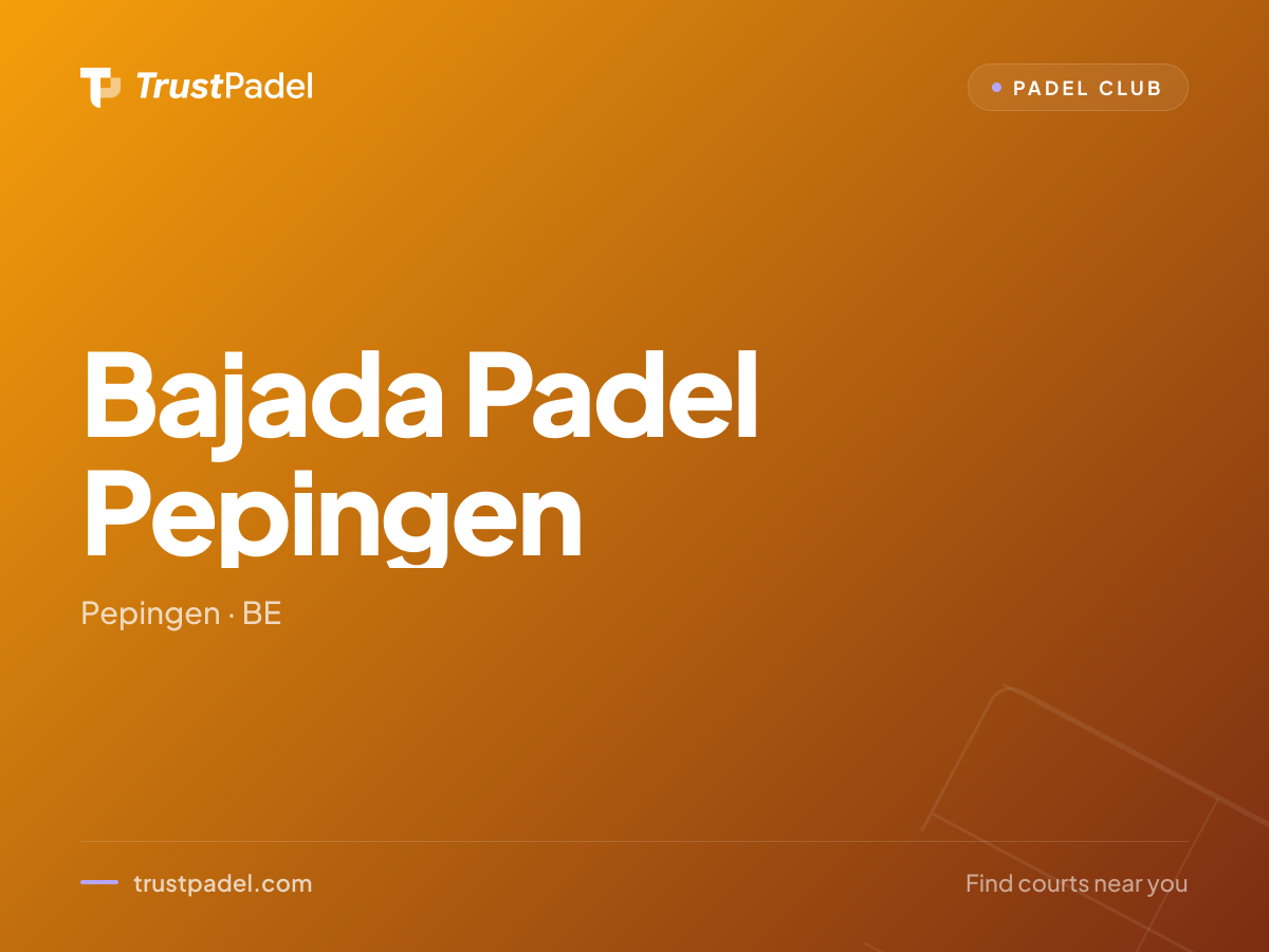 Bajada Padel Pepingen padel club