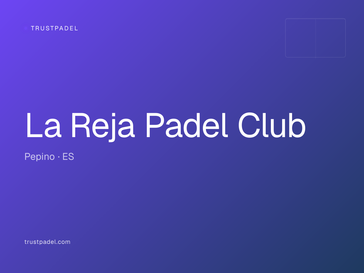 La Reja Padel Club padel club