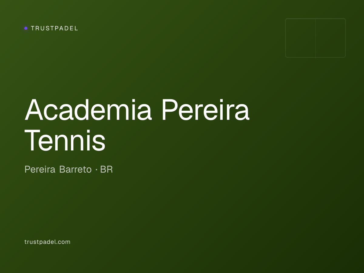Academia Pereira Tennis padel club