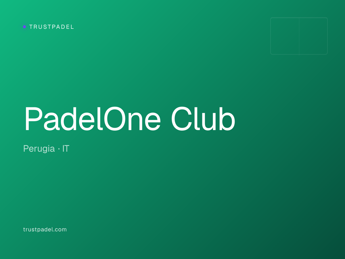 PadelOne Club padel club