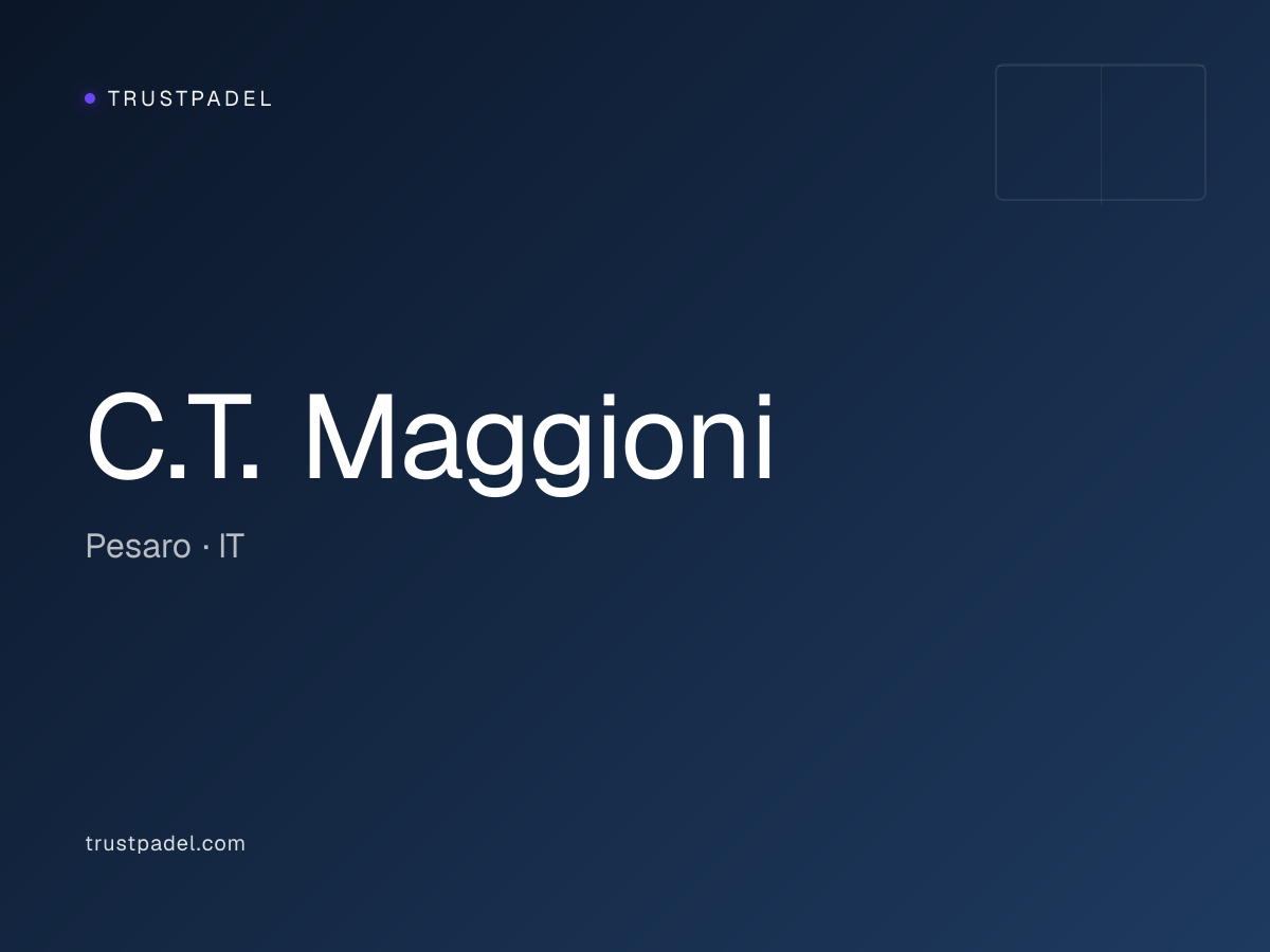 C.T. Maggioni padel club