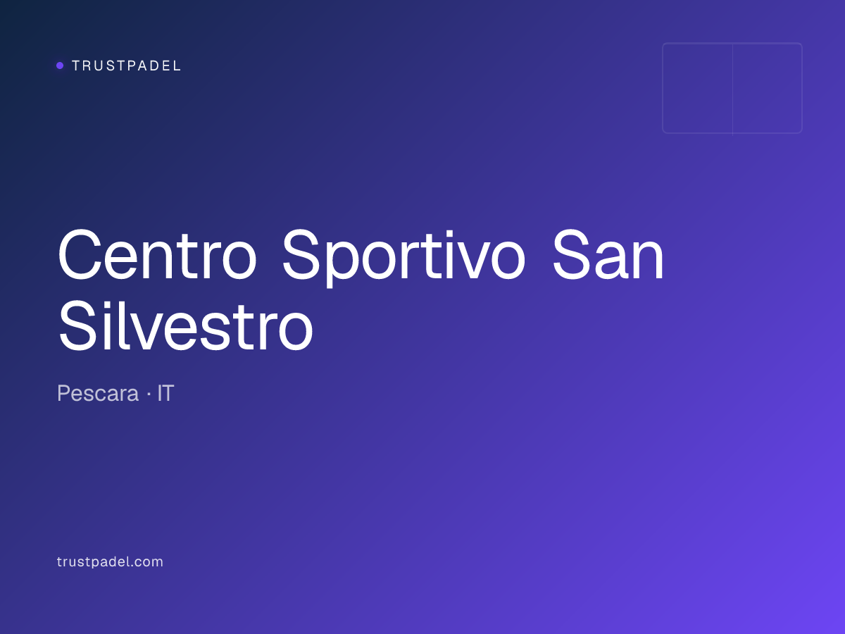Centro Sportivo San Silvestro padel club