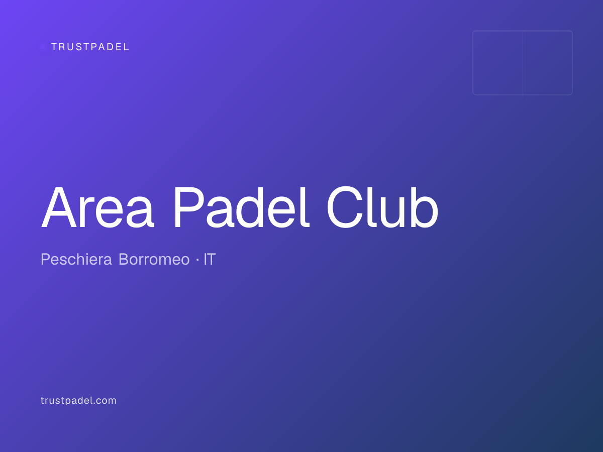 Area Padel Club padel club