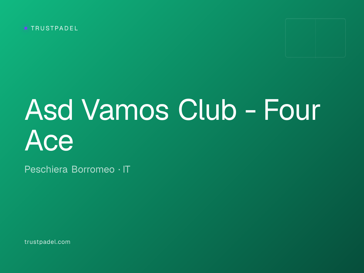 Asd Vamos Club - Four Ace padel club