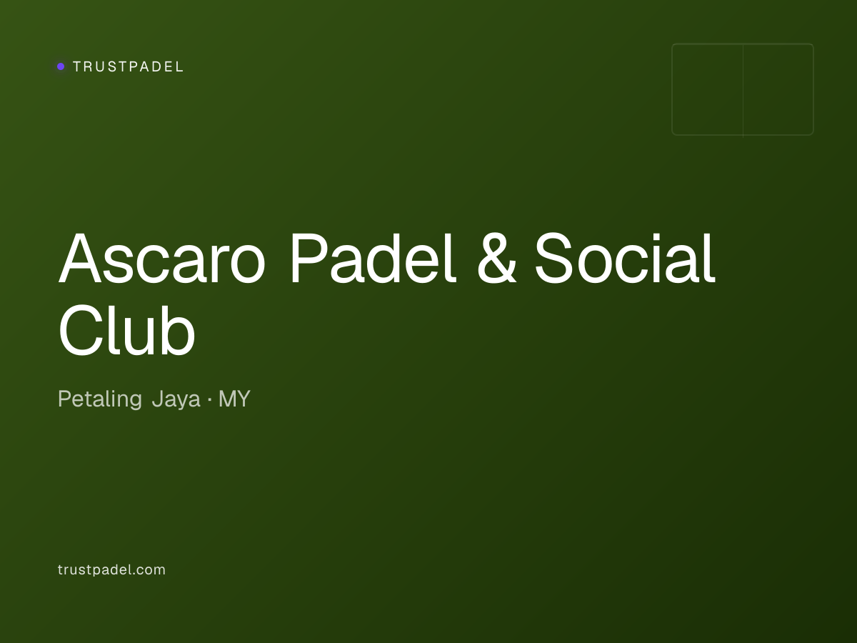 Ascaro Padel & Social Club padel club