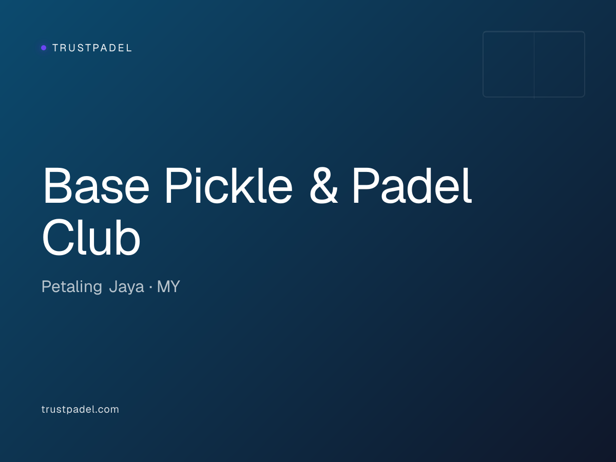 Base Pickle & Padel Club padel club