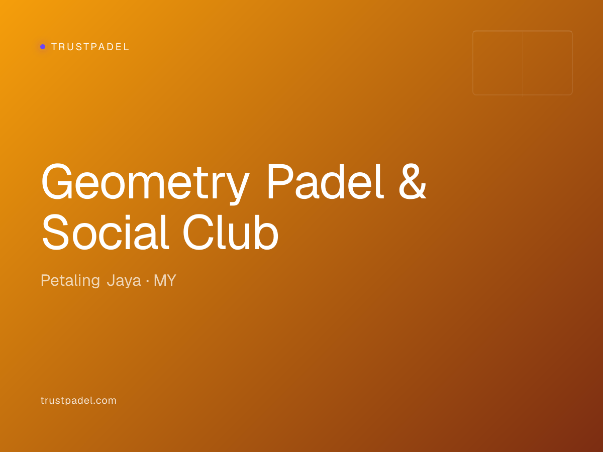 Geometry Padel & Social Club padel club