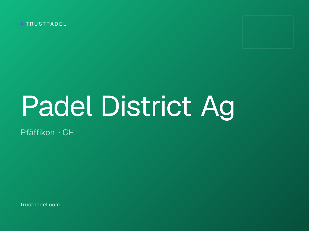 Padel District Ag padel club