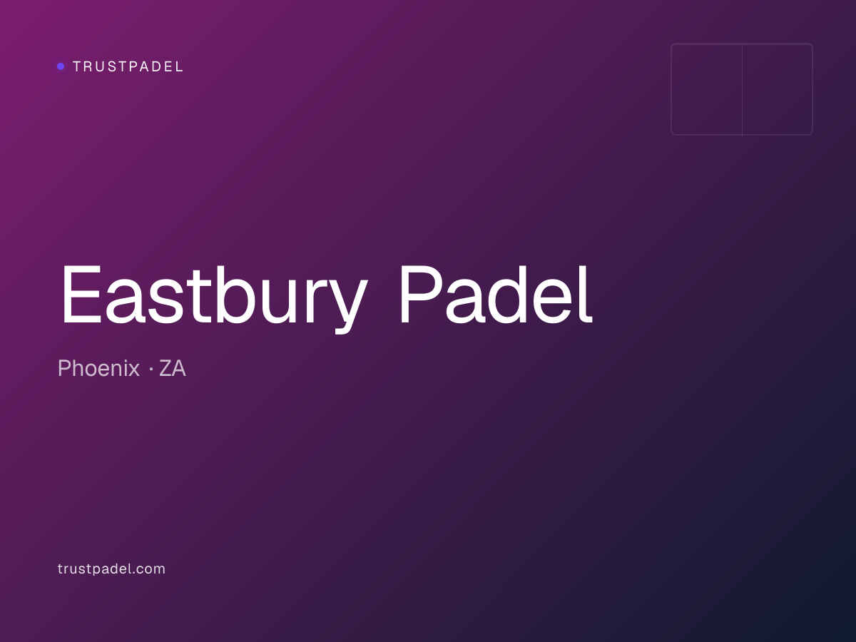 Eastbury Padel padel club