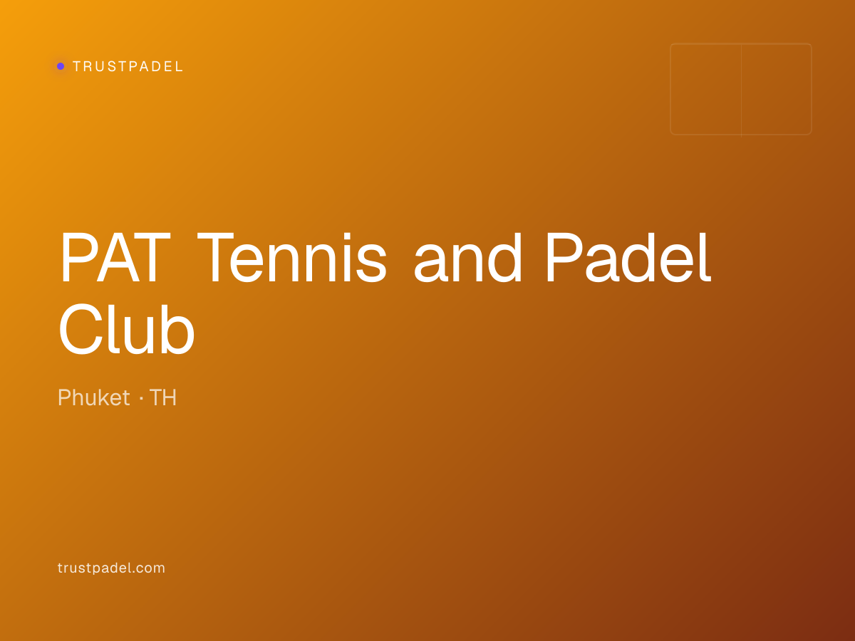 PAT Tennis and Padel Club padel club
