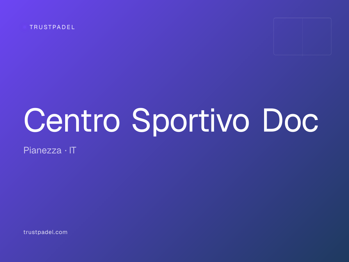 Centro Sportivo Doc padel club