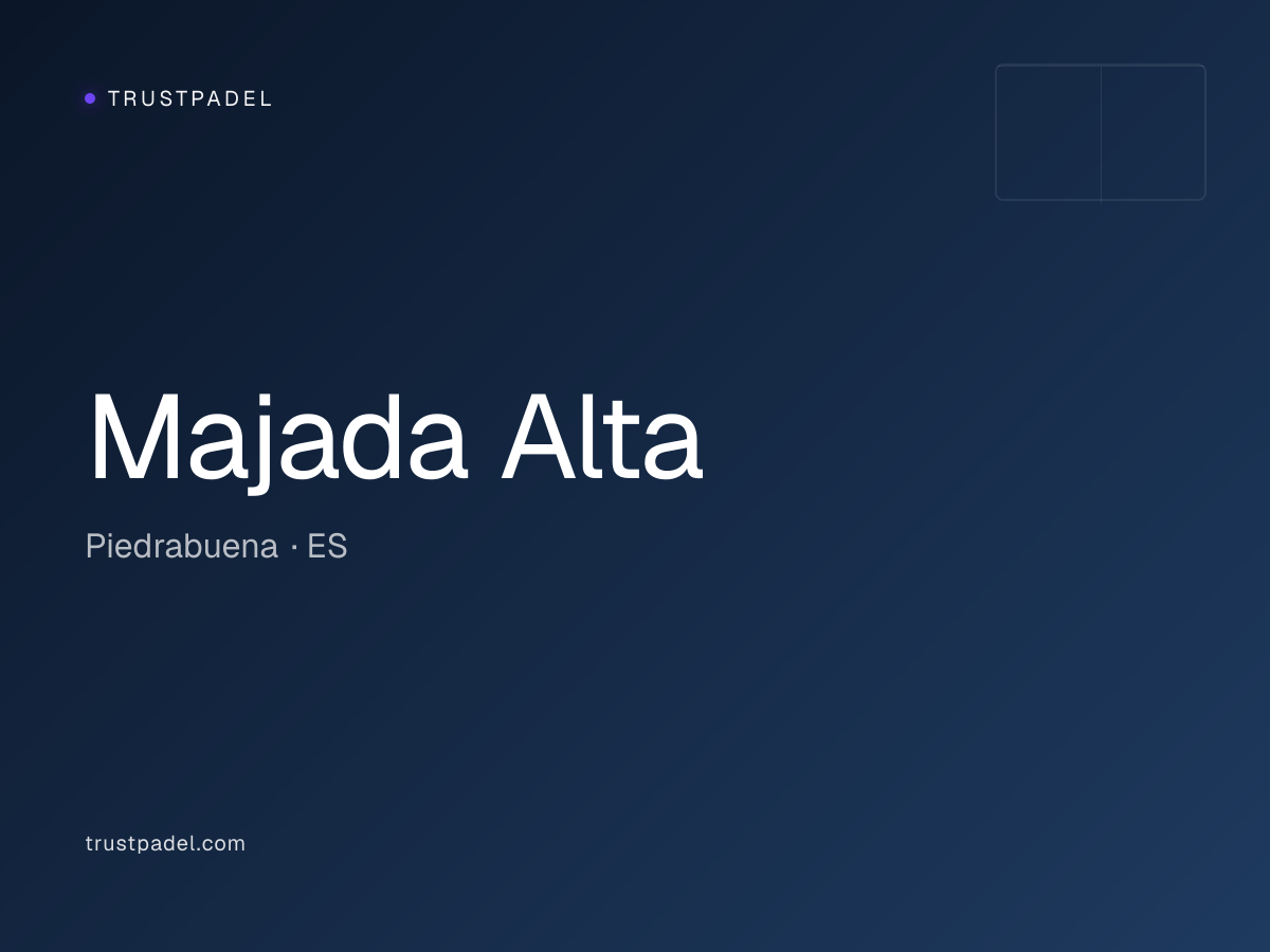 Majada Alta padel club