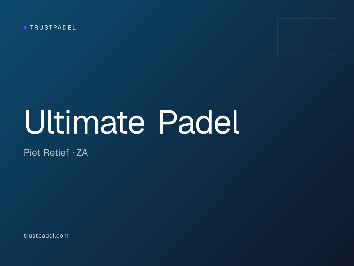 Ultimate Padel padel club