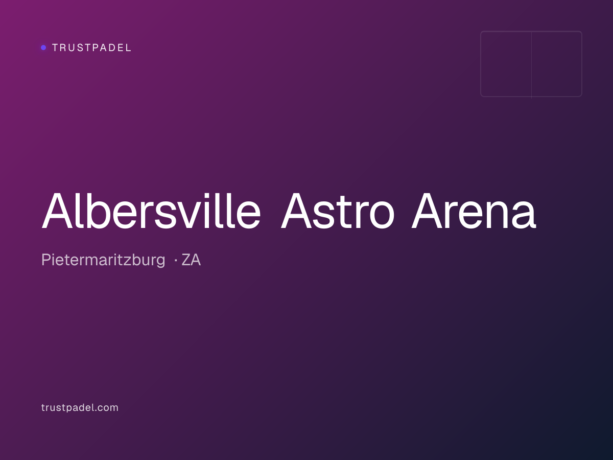 Albersville Astro Arena padel club